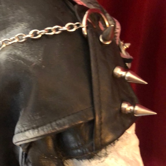 LIL PEEP leather jacket hand painted - Picture 3 of 8